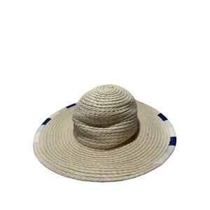 Women's LC By Lauren Conrad Embroidered Color Block Panama Hat